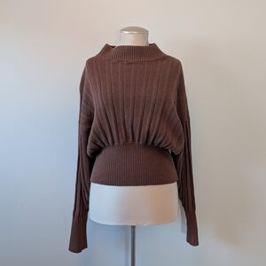 Wilfred Brown Pullover Sweater